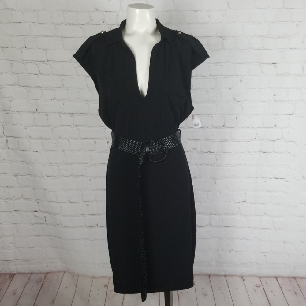 Janette Plus Black Dress